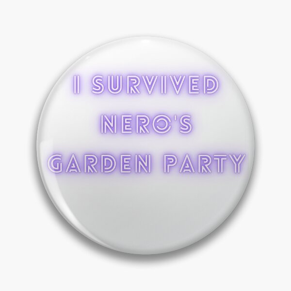 Item preview, I survived Nero's garden party - neon designed and sold by The-Roman-Lady.