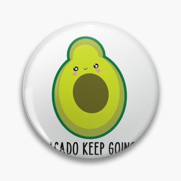 Item preview, Self-care kawaii avocado - 'cado keep going designed and sold by stickertart.