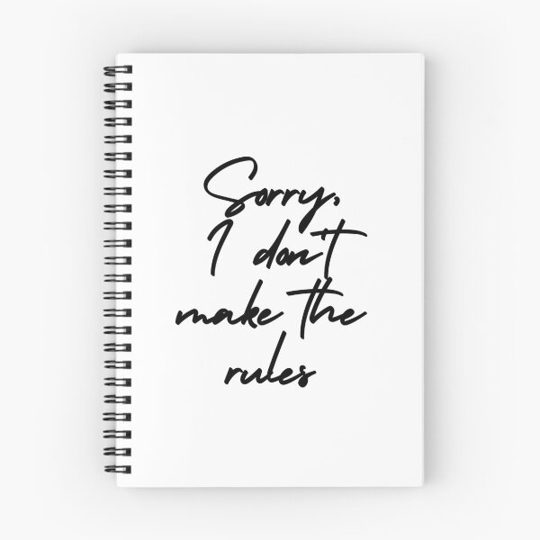 Item preview, Sorry, I Don't Make The Rules designed and sold by itsokaybyme.