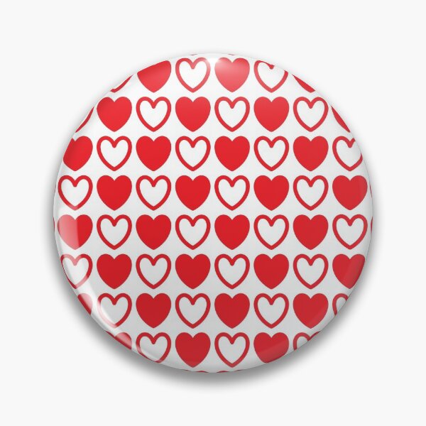 Item preview, Red and White Hearts  designed and sold by lornakay.
