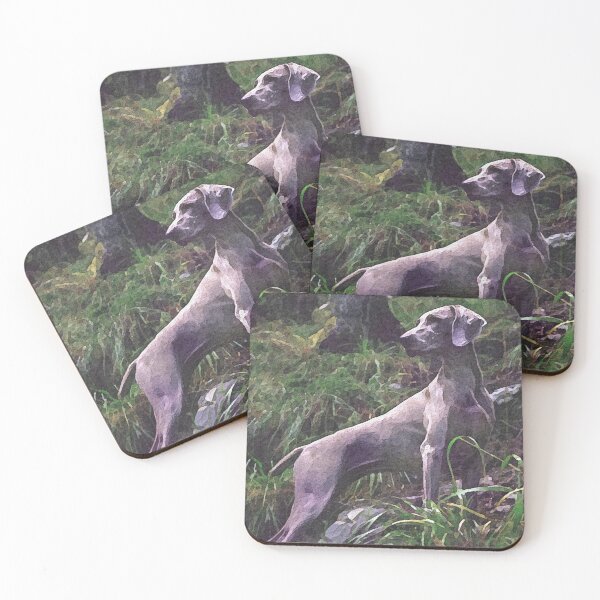 Item preview, Gray Short Haired Weimaraner designed and sold by solrevolver.