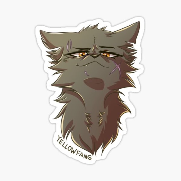 Warriors Stickers - Yellowfang Sticker