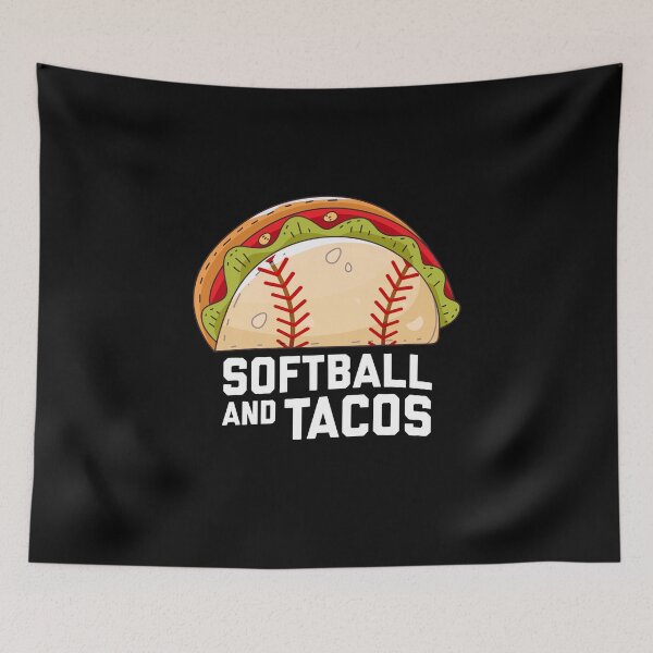 Item preview, Softball And Tacos - Tacos Lover Baseball Softball Lover Player designed and sold by ArqDezines.