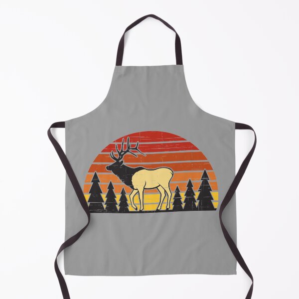 Item preview, Elk Retro Sunset (Cervus canadensis) designed and sold by liftdesign.