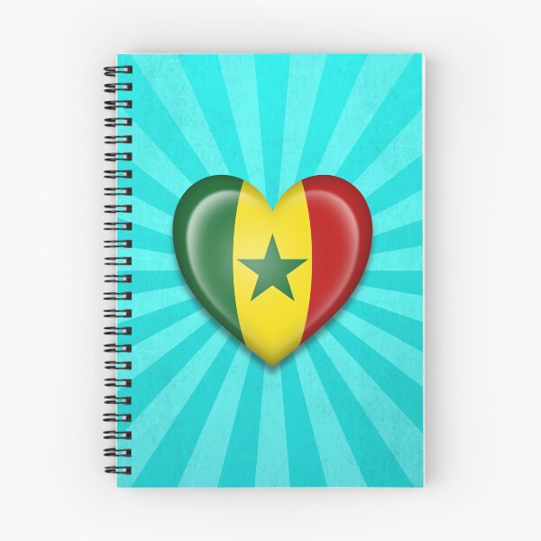 Item preview, Senegal Heart Flag designed and sold by JeffBartels.