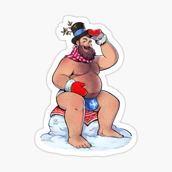 Snowman Sticker