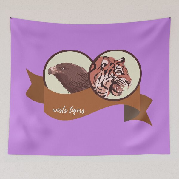 Item preview, Wests Tigers, designed and sold by Suzie-Mara.
