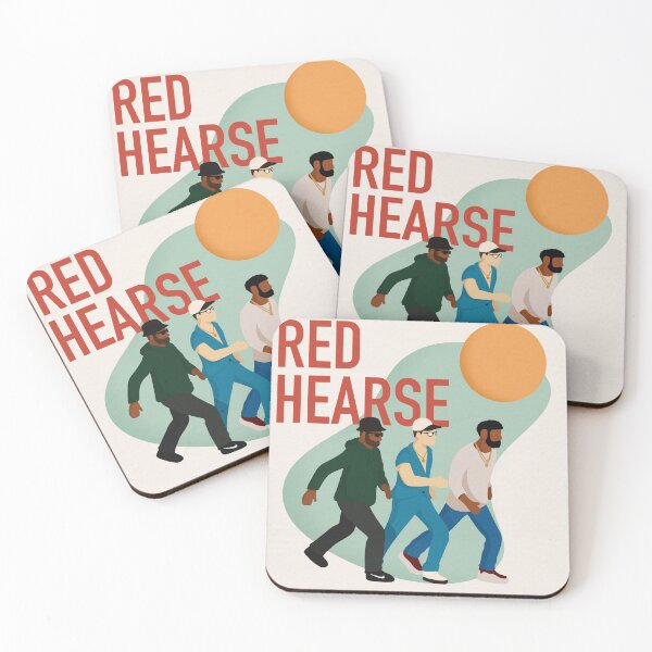 Item preview, Red Hearse Album Art Illustration designed and sold by sararegs.