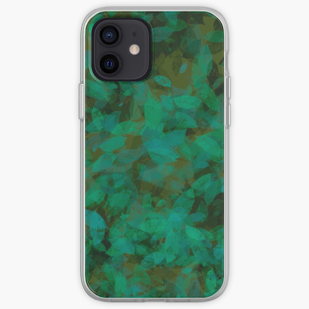 Earthy Green Leaves iPhone Case & Cover