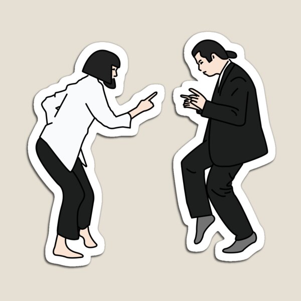 Pulp Fiction Magnet