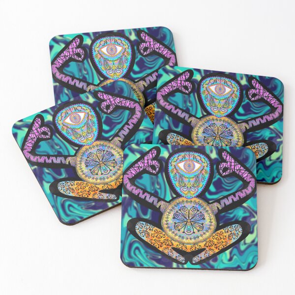 Item preview, Meditation Botryllus art 2 designed and sold by Osher-BioArt.