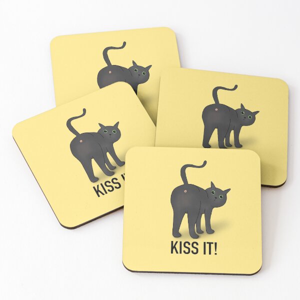 Item preview, Kiss It! - Cat Butt designed and sold by Kittys-Art.