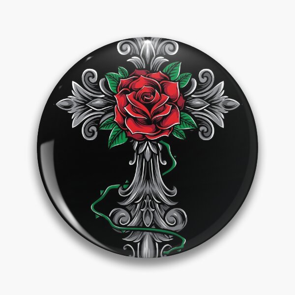 Item preview, The cross and the rose designed and sold by Raul Lopez Pomares.