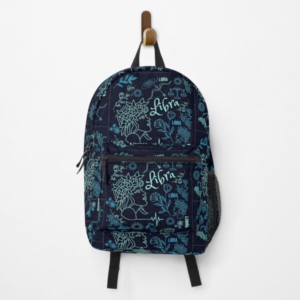 Item preview, Aqua Blue Libra Sign Zodiac Horoscope Design designed and sold by NihaCollection.