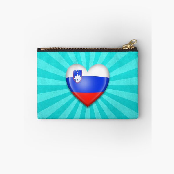 Item preview, Slovenian Heart Flag designed and sold by JeffBartels.