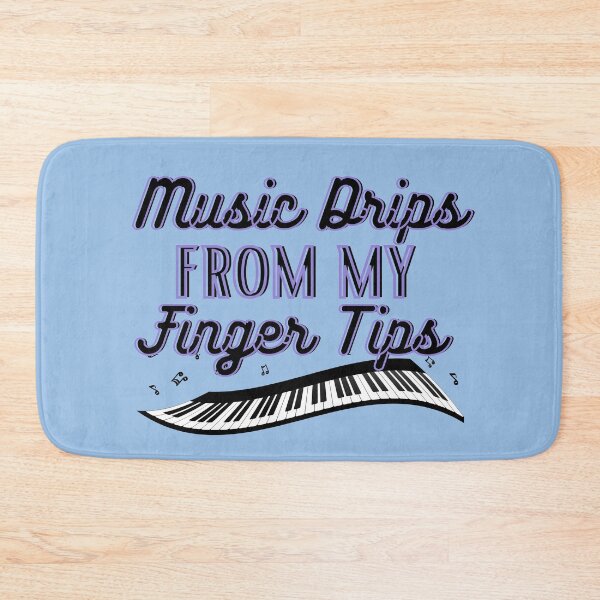 Item preview, Music Drips from My Pianist Fingertips Piano  designed and sold by hempress.