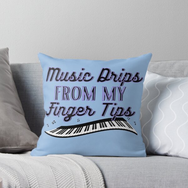 Item preview, Music Drips from My Pianist Fingertips Piano  designed and sold by hempress.
