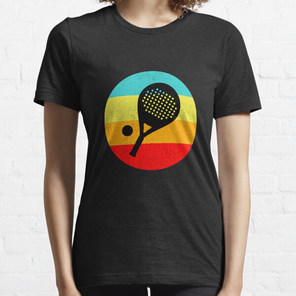 Padel, Padel divertido, Padel vintage retro, Padel lover Camiseta esencial