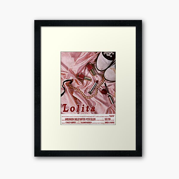 Lolita Movie Poster Framed Art Print