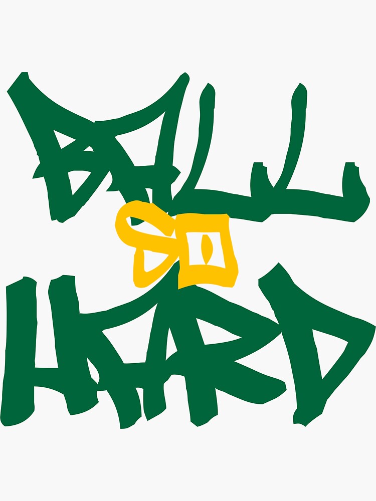"Ball So Hard Seattle" Sticker for Sale by StraightMesh Redbubble