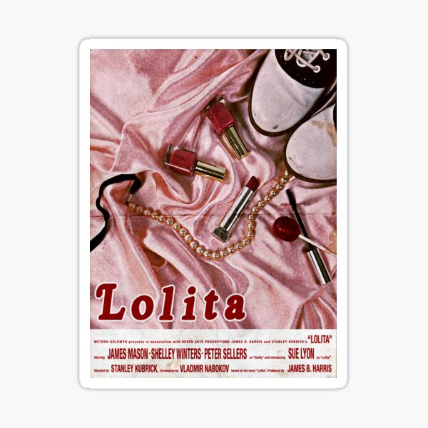 Lolita Movie Poster Sticker