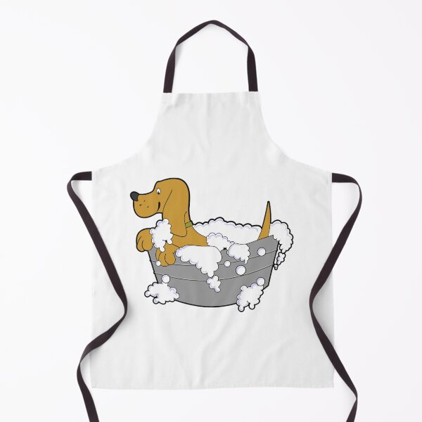 Item preview, Cute Dog taking shower designed and sold by Photography-Art.