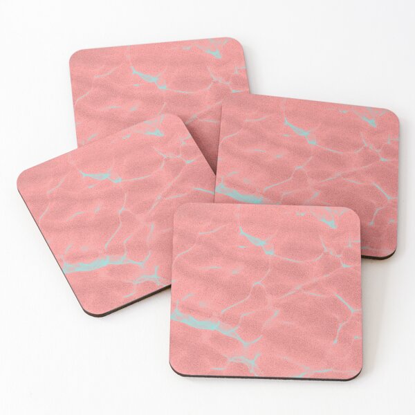 Item preview, Crystalline Sea - Coral Pink designed and sold by SilverPegasus.
