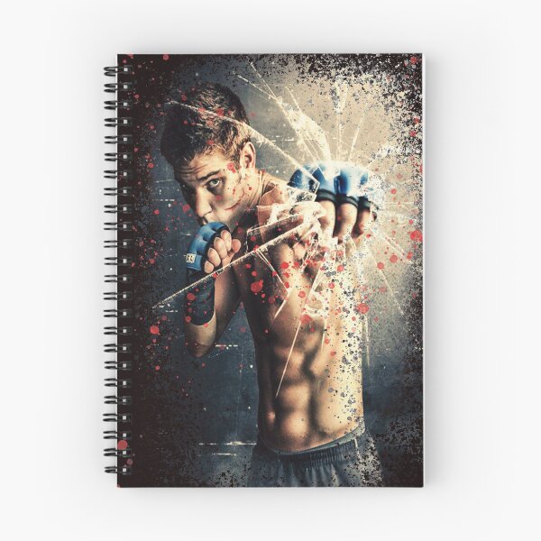 Item preview, Mixed Martial Arts Fighter Breaking Glass with his Fist designed and sold by Ariadne Mayz.