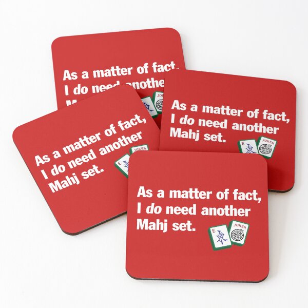 Item preview, Mahjongg - As matter of fact, I do need another Mahj set. designed and sold by RedHangarDesign.