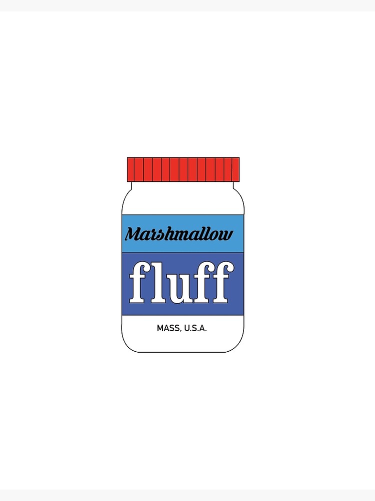 "cute marshmallow fluff " Poster by sophiestrozier Redbubble