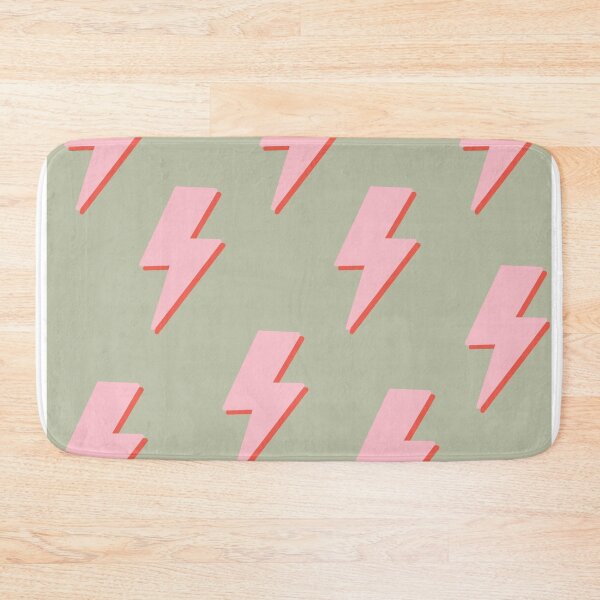 Item preview, Mint Green & Pink Pastel Lighting Bolts designed and sold by WildeandCo.