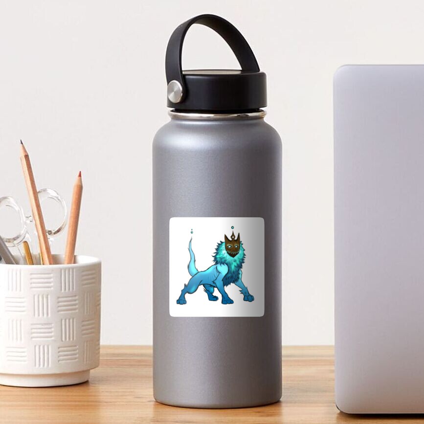 Spirit Beast Blue Aura Sticker