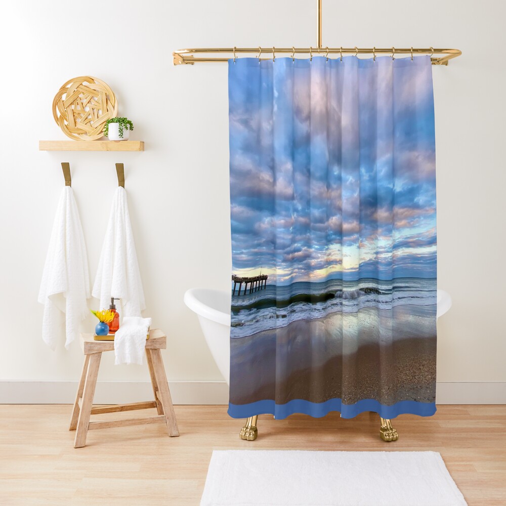 Saint Augustine Beach 1 Shower Curtain
