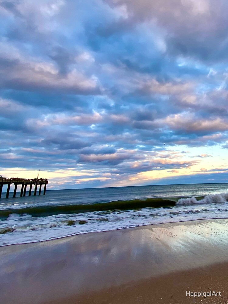 Saint Augustine Beach 1 by HappigalArt