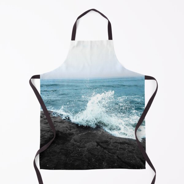 Item preview, Spraying Blue Ocean Waves  designed and sold by Neha Dargar.