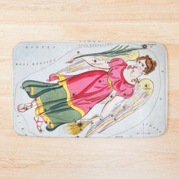 Item preview, Antique Virgo Constellation Map designed and sold by VintageArchive.