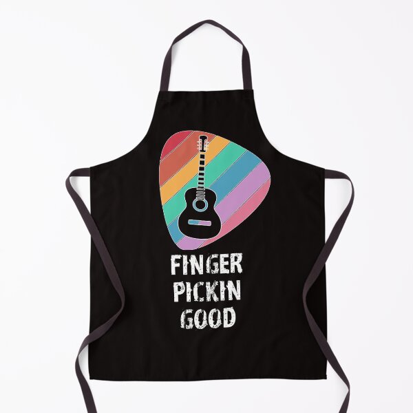 Item preview, Finger Pickin Good funny guitar guitarist guitar pick rainbow designed and sold by Timeforplay.