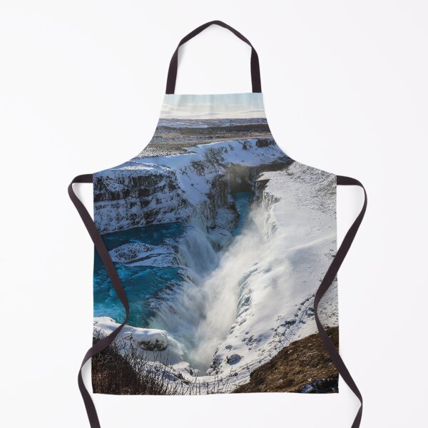 Item preview, Iceland Gullfoss Waterfall Landscape designed and sold by RossWilson12.