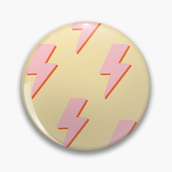 Item preview, Yellow & Pink Pastel Lighting Bolts designed and sold by WildeandCo.
