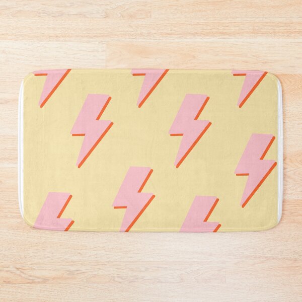Item preview, Yellow & Pink Pastel Lighting Bolts designed and sold by WildeandCo.