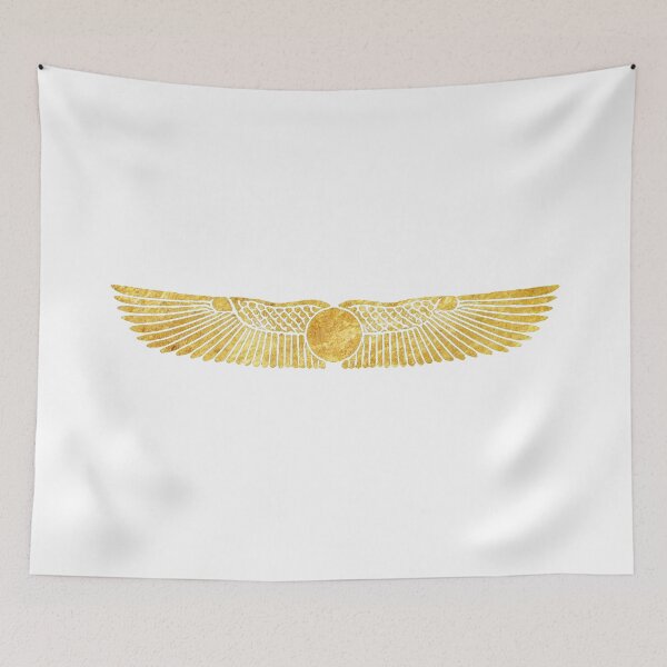Item preview, Gold winged sundisc (on white) designed and sold by DotorEaon.