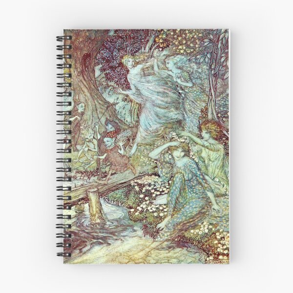 Item preview, Wood nymphs - Arthur Rackham designed and sold by Fairytribe.