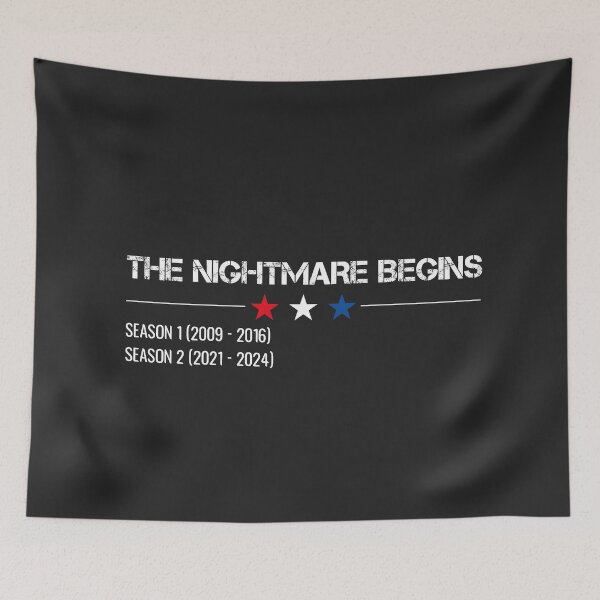 Item preview, The nightmare begins season 1 (2009 2016 )season 2 (2021 2024) designed and sold by Dream-bubble.