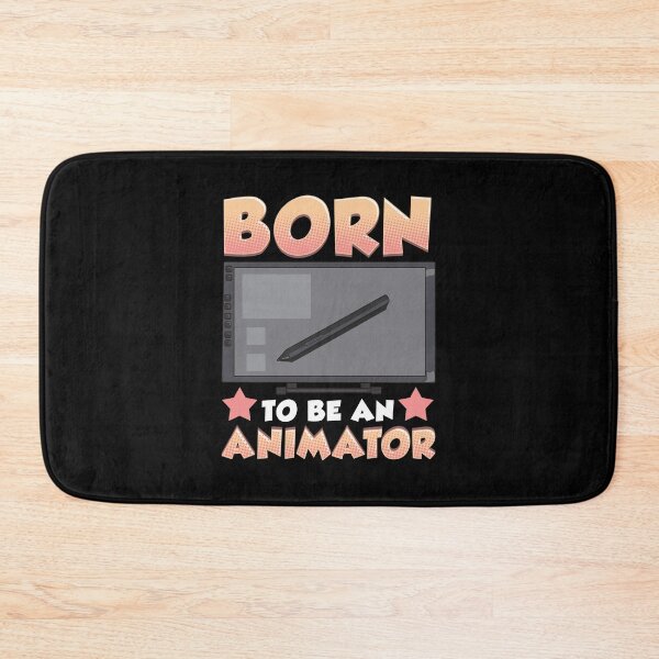 Item preview, Cute Born To Be An Animator Professional Artist designed and sold by perfectpresents.