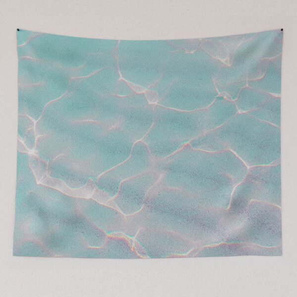 Item preview, Crystalline Sea - Turquoise Light designed and sold by SilverPegasus.