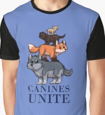 Canines Unite! Graphic T-Shirt