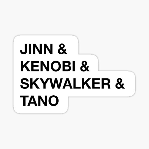 Qui-gon Jinn / Sticker / Vinyl / Waterproof / Decal / Fan Art -  Israel