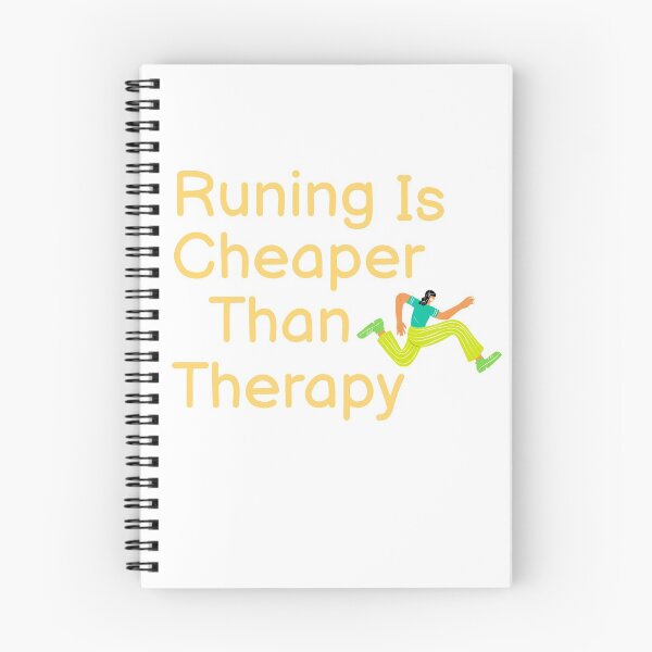Item preview, Running Is Cheaper Than Therapy  designed and sold by BUCHRA.