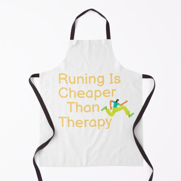 Item preview, Running Is Cheaper Than Therapy designed and sold by BUCHRA.