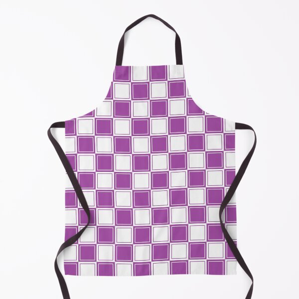 Item preview, Lined Checkered Purple and White  designed and sold by lornakay.